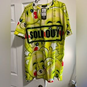 Brand New WNT MXM Collection Sold Out Ted with Glitter Green Blouson